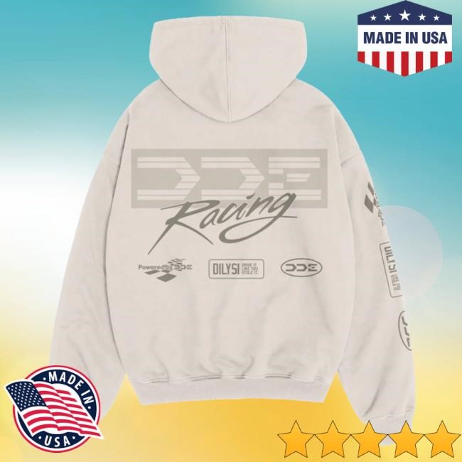 Official Dde Merch Garage DDE Racing Hooded Sweatshirt