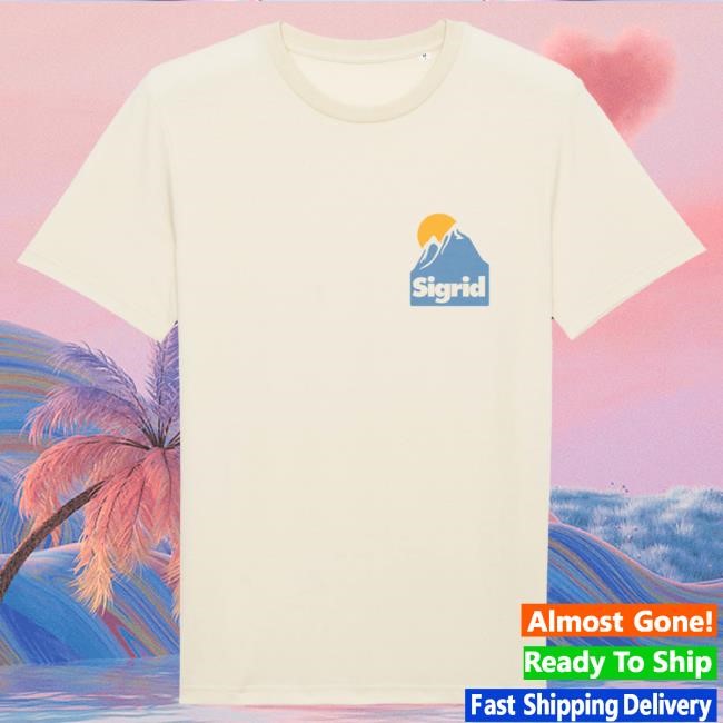 Sigrid Official Merch Shop | Mountain Logo New Shirt