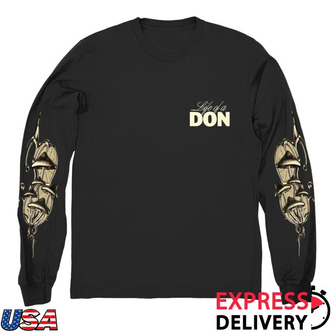 Official Don Toliver Merch Store Don Toliver Life of a Don Album Women's Long Sleeve Tee