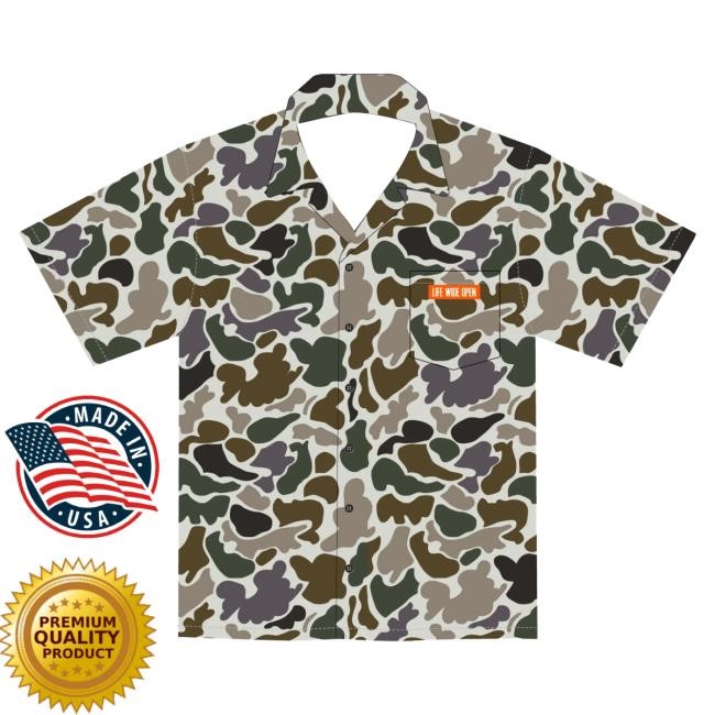 Official C Boys Merch Duck Camo Party Suit Button-Up Attractive Shirt