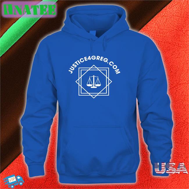 Cause Team Shop Scales Of Justice Apparel Justice 4 Greg Long Sleeve Tee Shirt Rabia O'chaudry