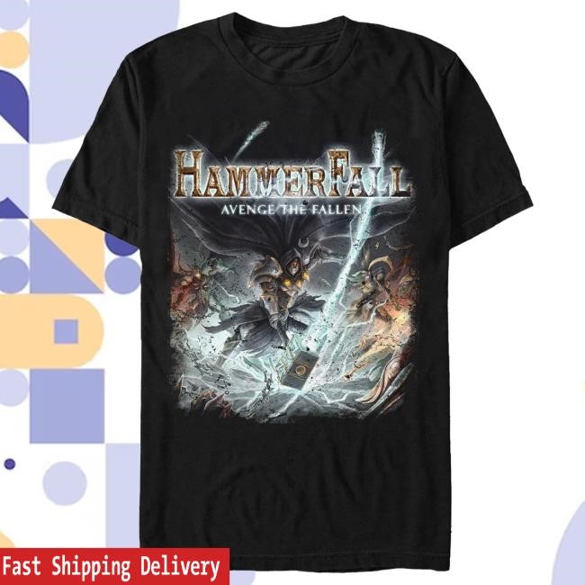 Official Nuclear Blast Merch Shop Hammerfall - Avenge The Fallen - Shirt New NuclearBlast