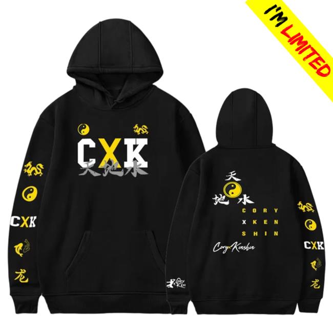 Official Coryxkenshin Merch Store Cory X Kenshin Cxk Print Sweatshirt Coryxkenshin Shop