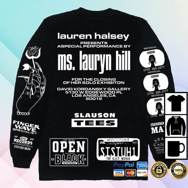 Lauryn Hill Mlh X Lauren Halsey L/S Tee | Lauryn Hill Store Official