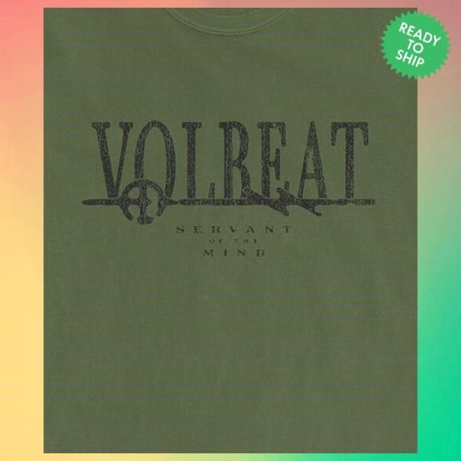 Official Volbeat Merch Store Shop Volbeat SOTM Gothic Logo T-Shirts