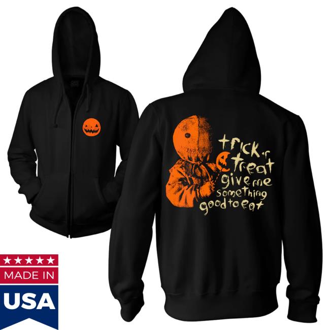 Official Cavity Colors Trick ‘R Treat: His Night, His Rules - Zip Up Popover Sweatshirt