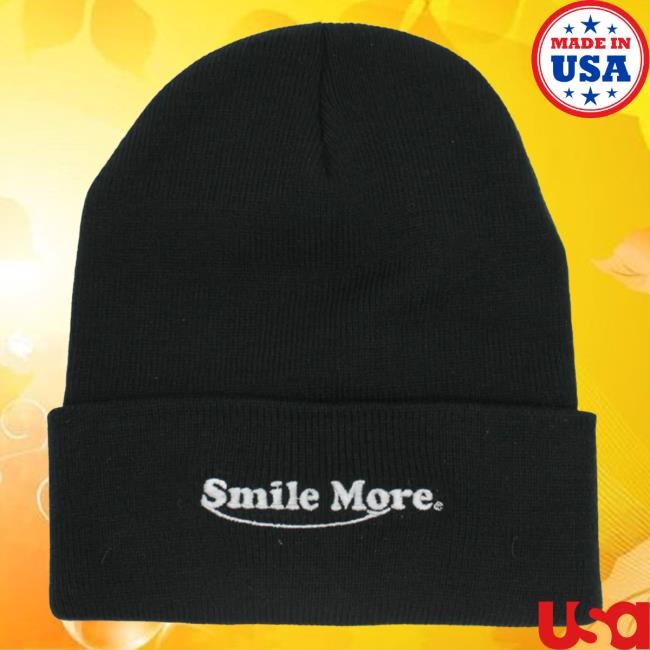 Bunker Branding Smile More Merch Roman Atwood Smile More Beanie