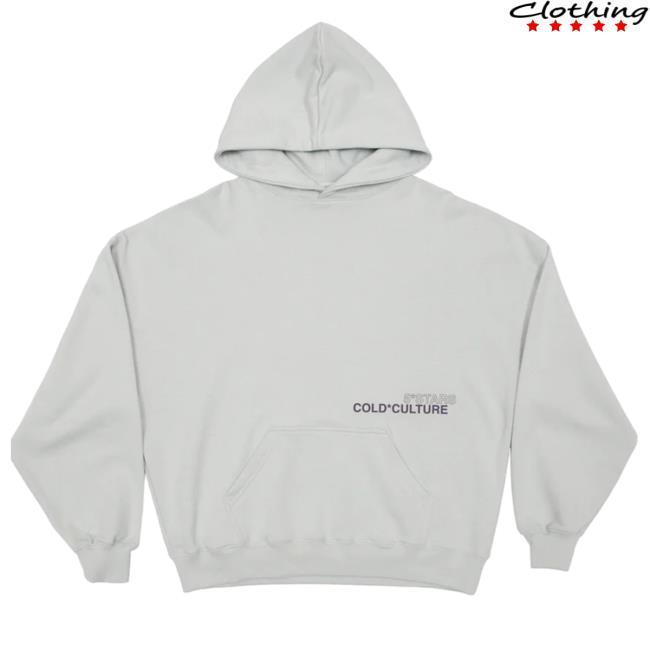 Official Cold Culture 5*Stars Hoodie Light Gray