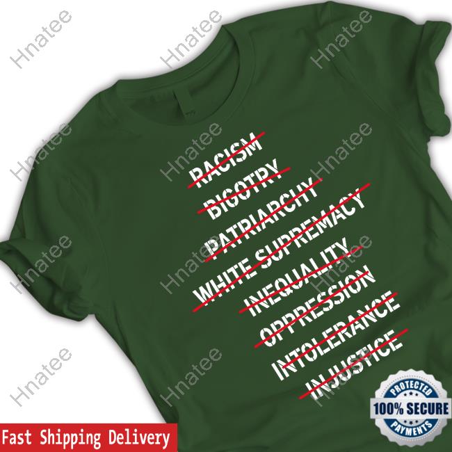 Hasan Piker Racism Bigotry Patriarchy White Supremacy Inequality Oppression Intolerance Injustice Shirts