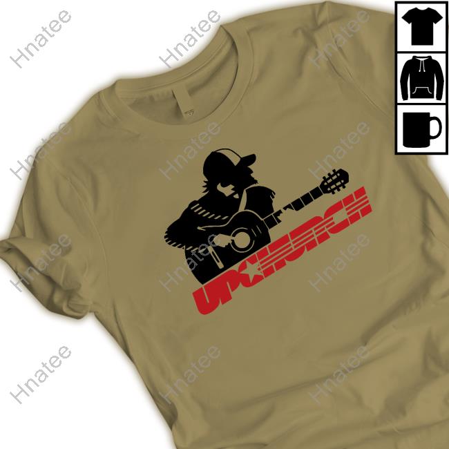 Upchurch Black Red Logo T Shirt