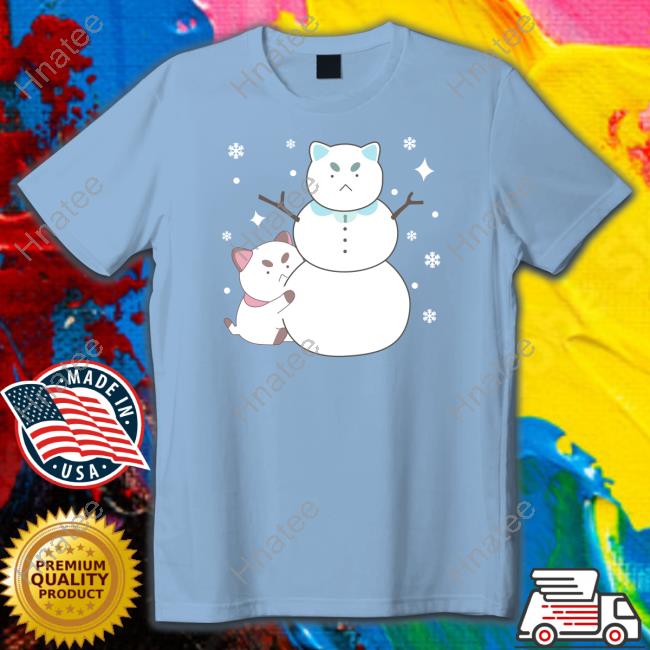 Bee And Puppycat Snowman Tee