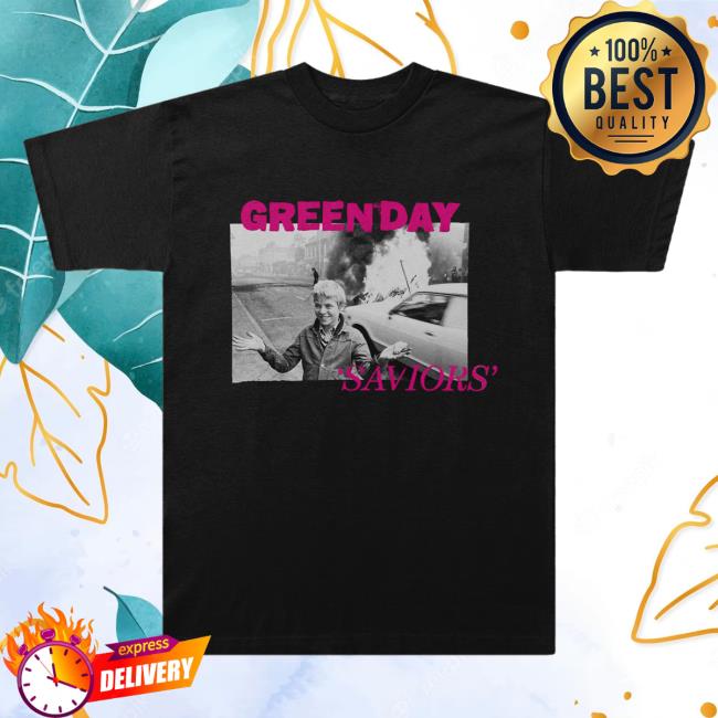 Official Green Day Merch Store Shop Green Day Saviors Tshirt GreenDay