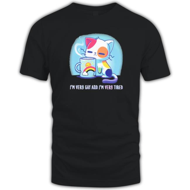 Official I’M Very Gay And I’M Very Tired Sweatshirts