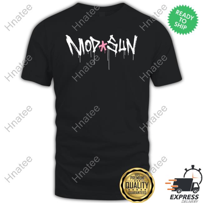 Mod Sun Merch Drip Logo Black Shirts