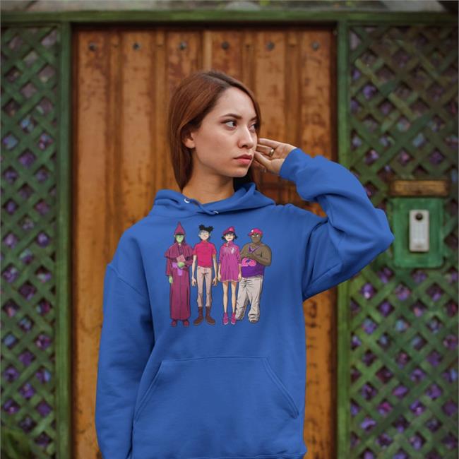 Little Miss Panic Attack From Weed New Hoodie Gorillaz Merch