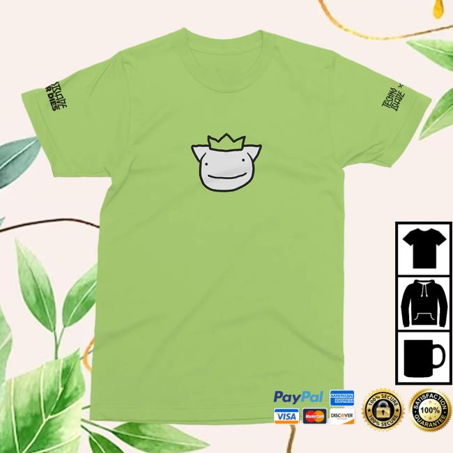 Official Technoblade Merch Store Shop Agro Dream Collaboration Tee Lime