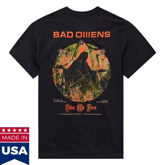 Official Bad Omens Take Me First New T-Shirt - Bad Omens