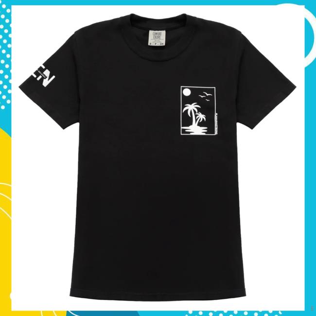Not Enough Nelsons Merch Lahaina Strong Black T Shirt