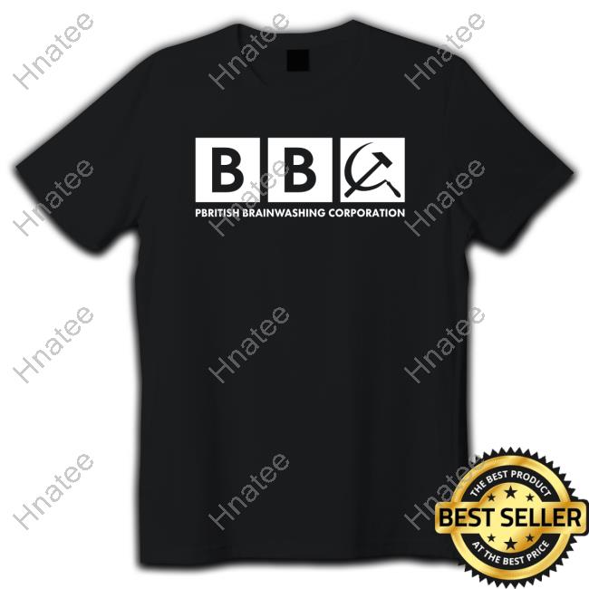 Paul Golding Bbc Pbritish Brainwashing Corporation Shirt Hammer And Sickle Icon