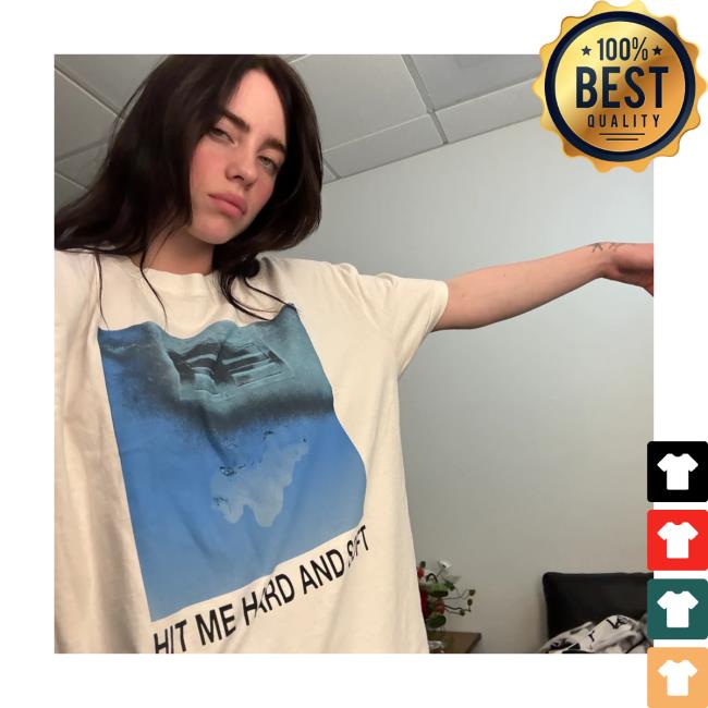 Official Billie Eilish Merch Store Hit Me Hard And Soft White Cover Shirts Billie Eilish Shop Hit Me Hard and Soft Clothing