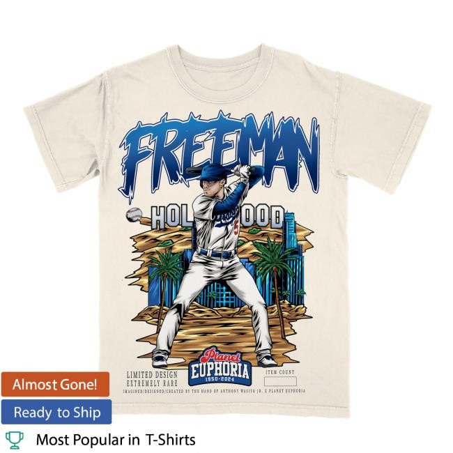 Planet Euphoria Merch Fredie Freeman Shirt #/500 – Euphoria Shop