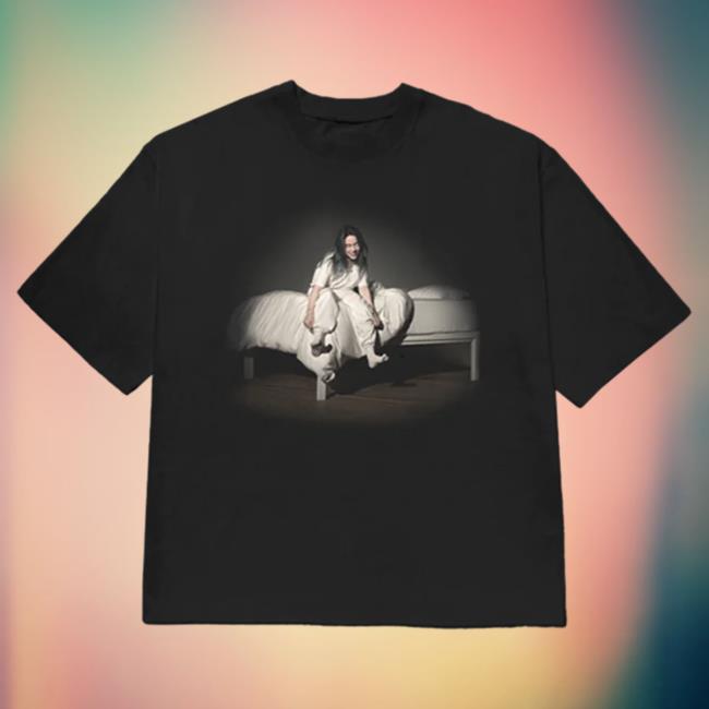 Official Billie Eilish Merch Store Billie Eilish When We All Fall Asleep, Where Do We Go? Anniversary Shirt In Black Billie Eilish Apparel Clothing Shop BillieEilish