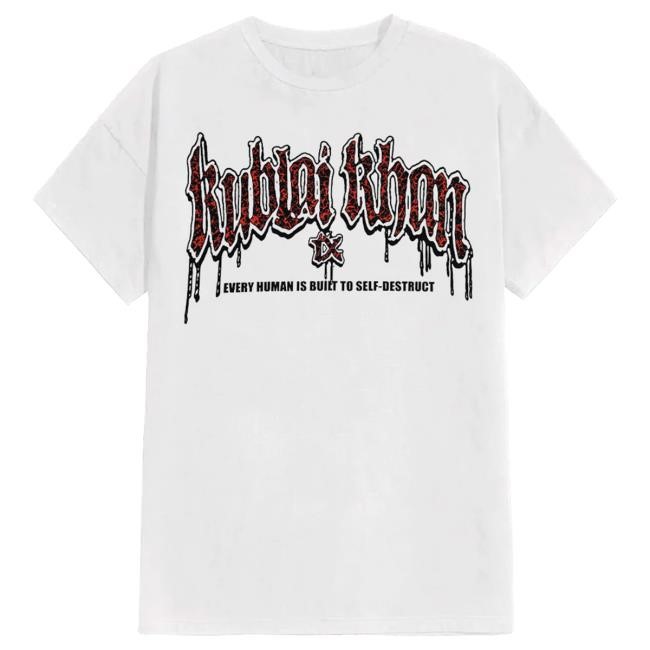 Official Nuclear Blast Merch Shop Kublai Khan Tx - Totality White - Attractive Shirt Kublai Khan Tx Apparel
