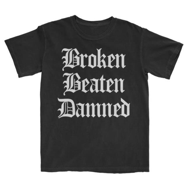 Official My Chemical Romance Store Broken Beaten Damned Shirt