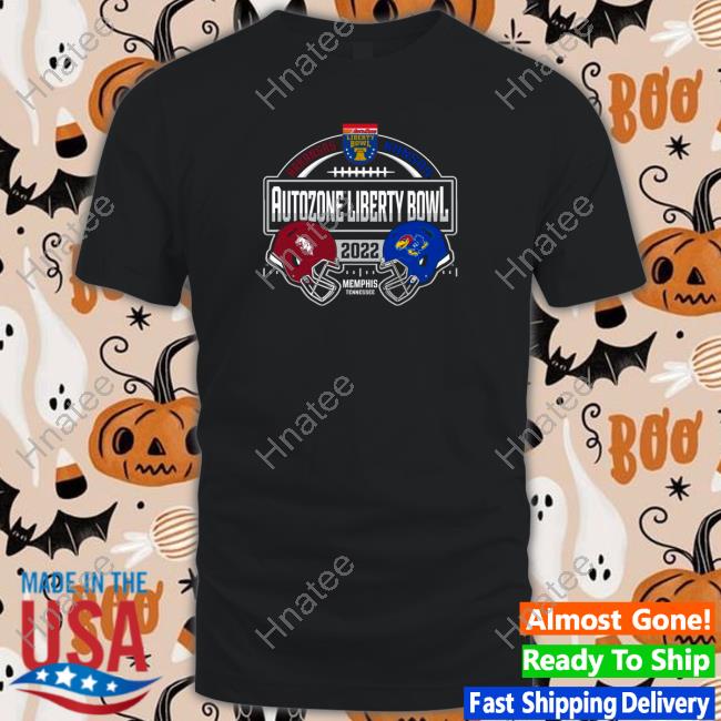 Official ARKANSAS RAZORBACKS 2022 LIBERTY BOWL MATCH-UP Shirts