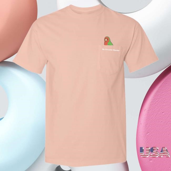 Casual Fan Wardrobe Peachy Pocket Tee - Exactly Right
