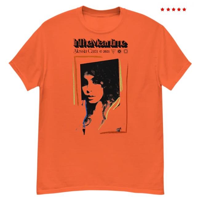 Official Def Jam Store Alessia Cara: Orange 'In The Meantime' T-Shirt Official Def Jam Store Alessia Cara: Orange 'In The Meantime' Attractive Shirt