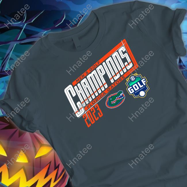 Official NCAA Shop Florida Gators 2023 Sec Men's Golf Champions T-Shirt
