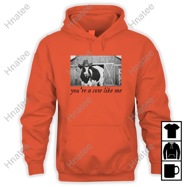 Allymakesmagic Merch You're A Cow Like Me Tee Shirt