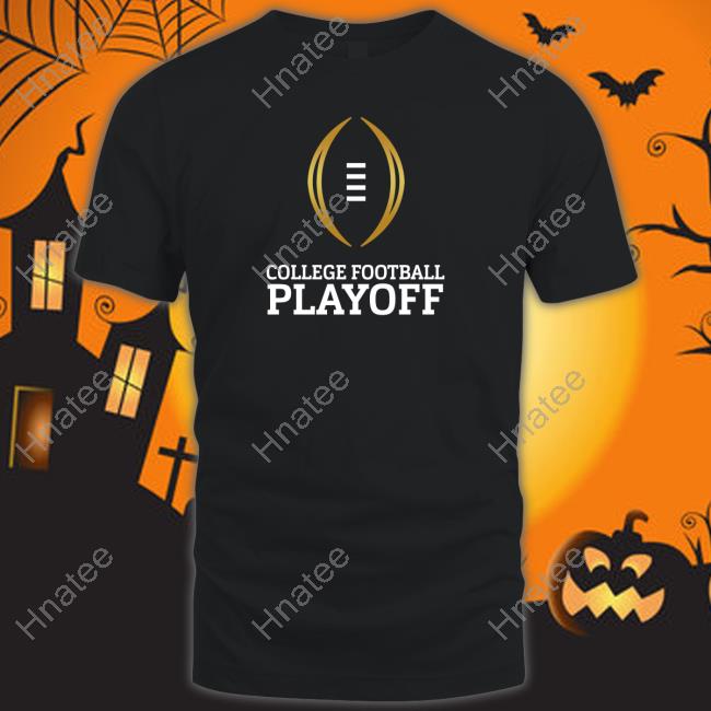 College Football Playoff Logo Black Tees Shop Collegefootballplayoff Merch