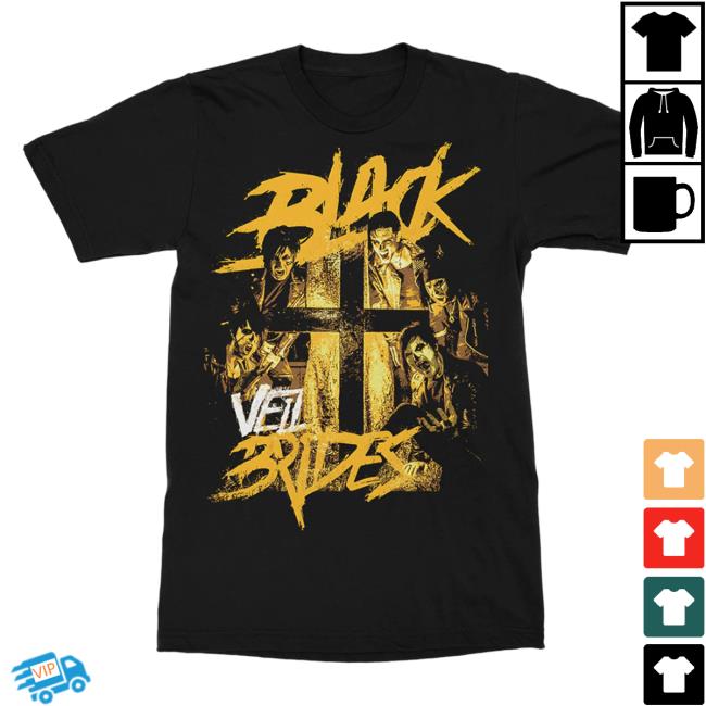 Official Black Veil Brides Merch Store Black Veil Brides Bvb Trinity Tour Popover Shirt Black Veil Brides Clothing Shop