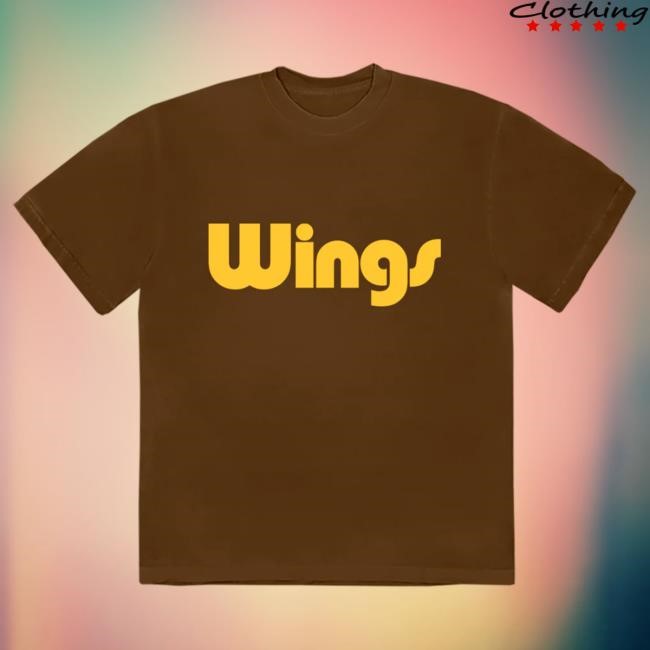 Official Paul McCartney Store Wings Text Logo Shirts PaulMcCartney
