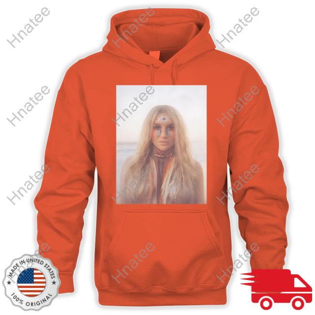 Official Kesha Merch Rainbow Portrait T-Shirt