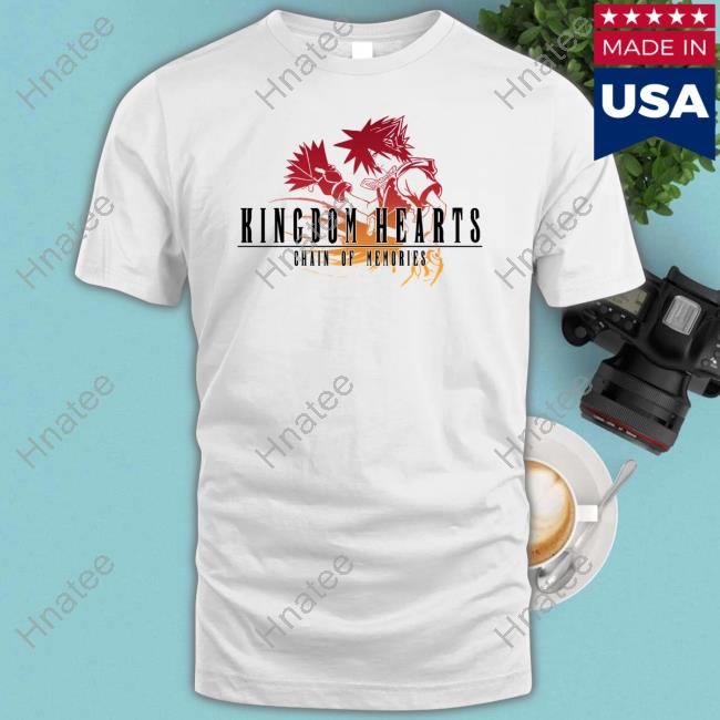 Kingdom Hearts Chain Of Memories Final Fantasy Crossover T Shirt