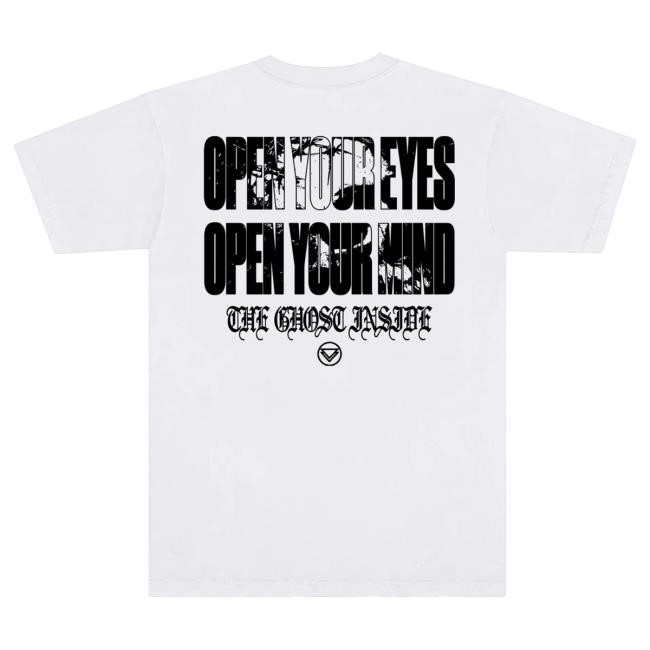Official The Ghost Inside Merch Blinded New Shirt (White)