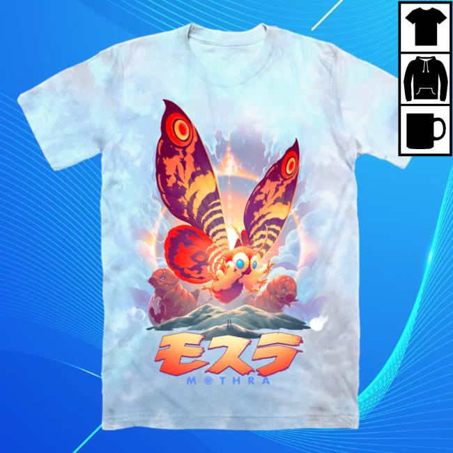 Official Cavity Colors Mothra 3D Tie Dye T-Shirts Cavitycolors