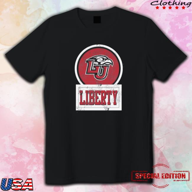 liberty flames gameday couture women’s drop shoulder fleece Tee