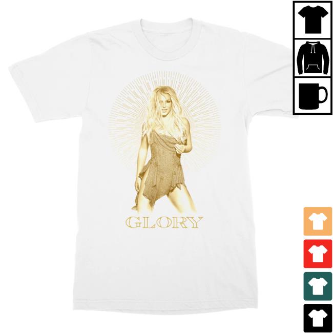 Official Britney Spears Merch Store Britney Spears Glory T-Shirts Britney Spears Apparel Clothing Shop BritneySpears