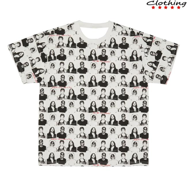 Official Red Hot Chili Peppers Mugshot T-Shirts