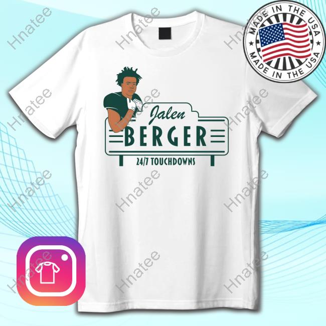 Official Barstool Sports Jalen Berger 24 7 Touchdowns Long Sleeve Tee