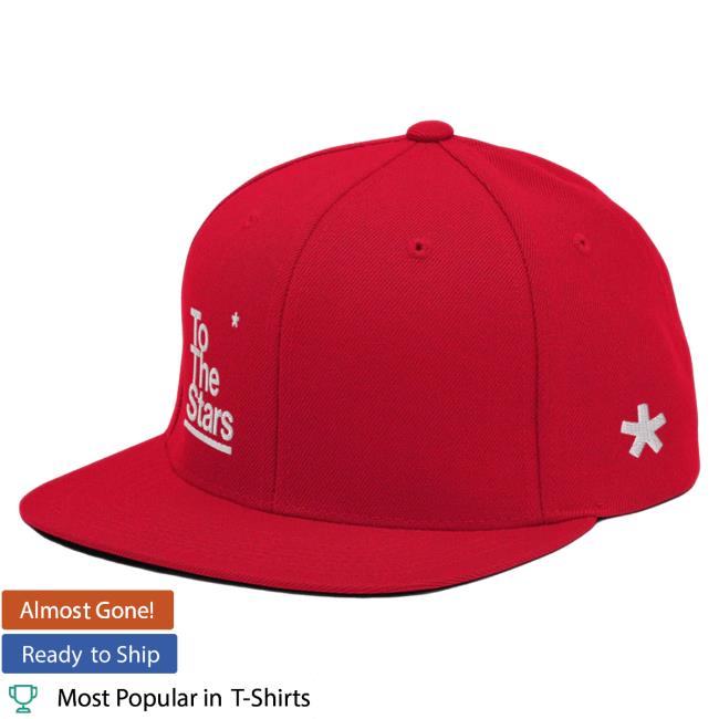 Official To The Stars Store Clothing Shop Store Package Snapback Hat Red
