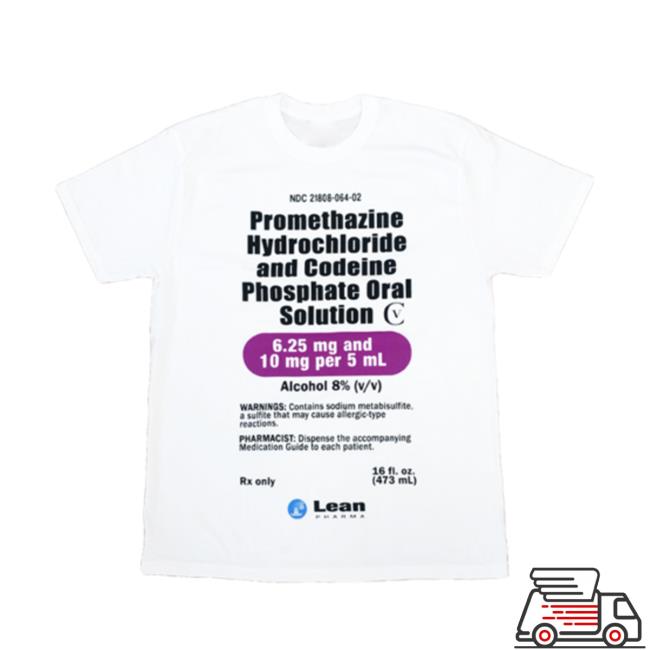 Money Boy Der Offizielle Shop Promethazine Hydrochloride And Codeine Phosphate Oral Solution Lean Shirt