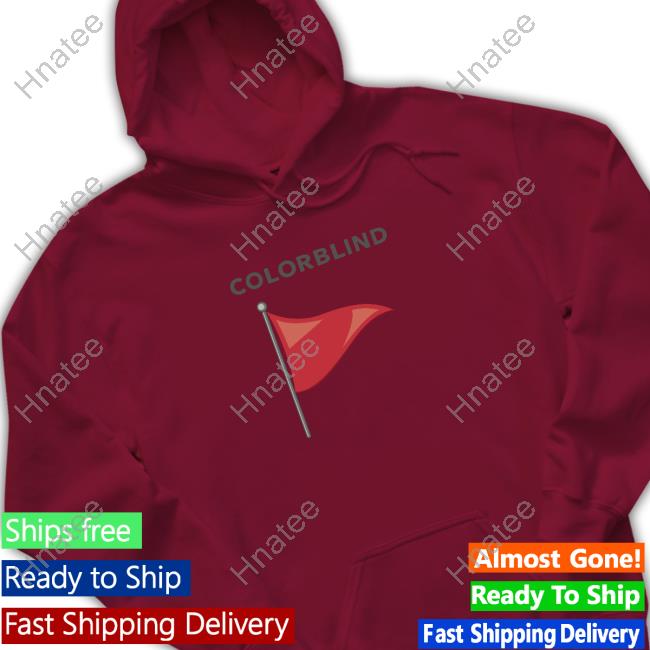 Mario Mirante Merch Red Flag Colorblind Tshirt