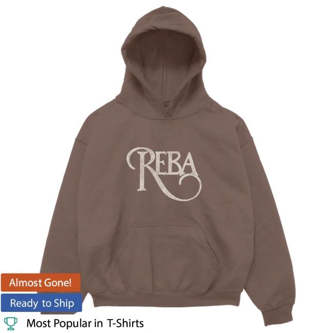 Brown Vintage Photo Hoodie Reba McEntire Not That Fancy Store