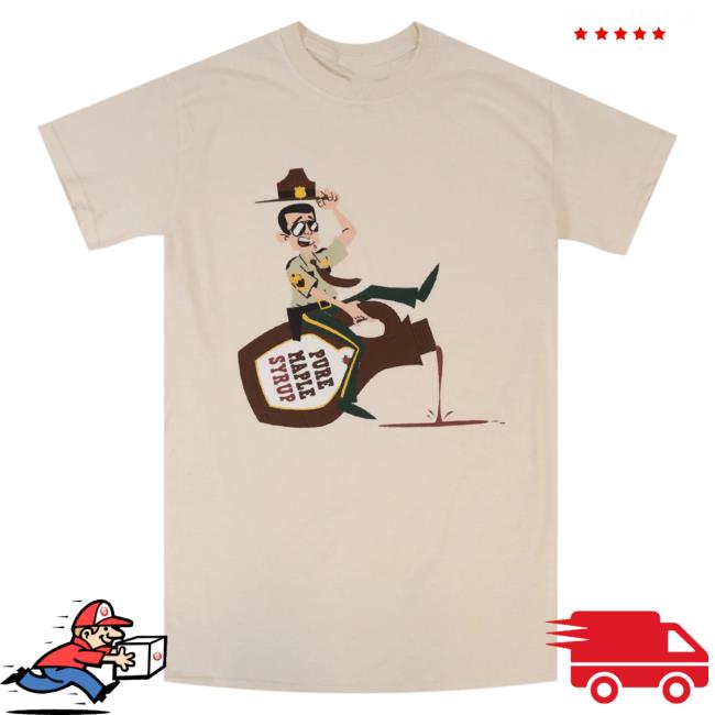 Official Hello Merch Broken Lizard Pure Maple Syrup Popover Shirt BrokenLizard HelloMerch
