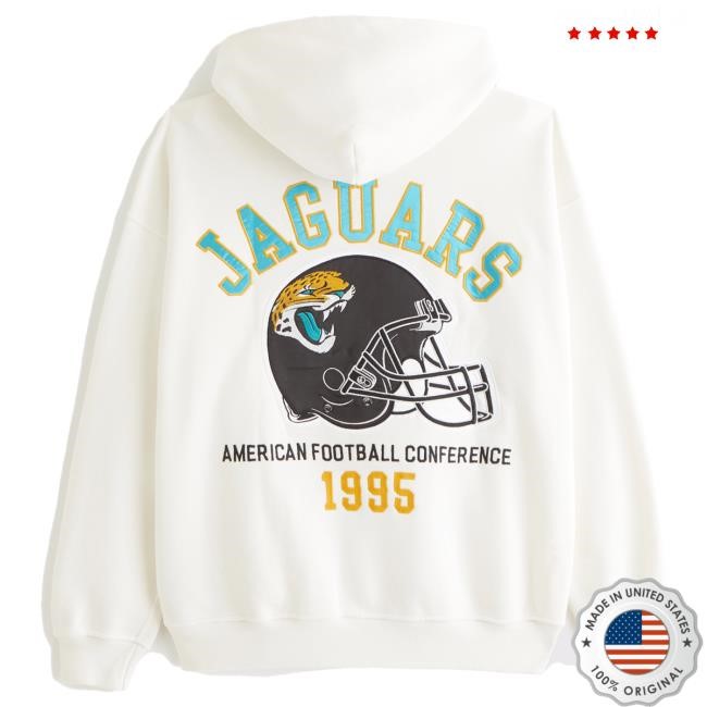 Official Abercrombie And Fitch Jacksonville Jaguars Graphic Hoodie NFL by Abercrombie
